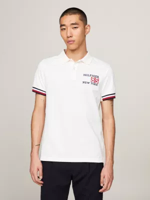 Polo Slim Fit com Detalhe de Logo