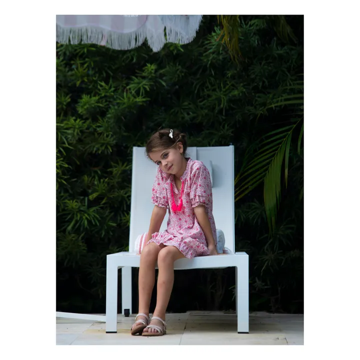 Petite Lucette Blouse Coton Bio Cécile | Rose