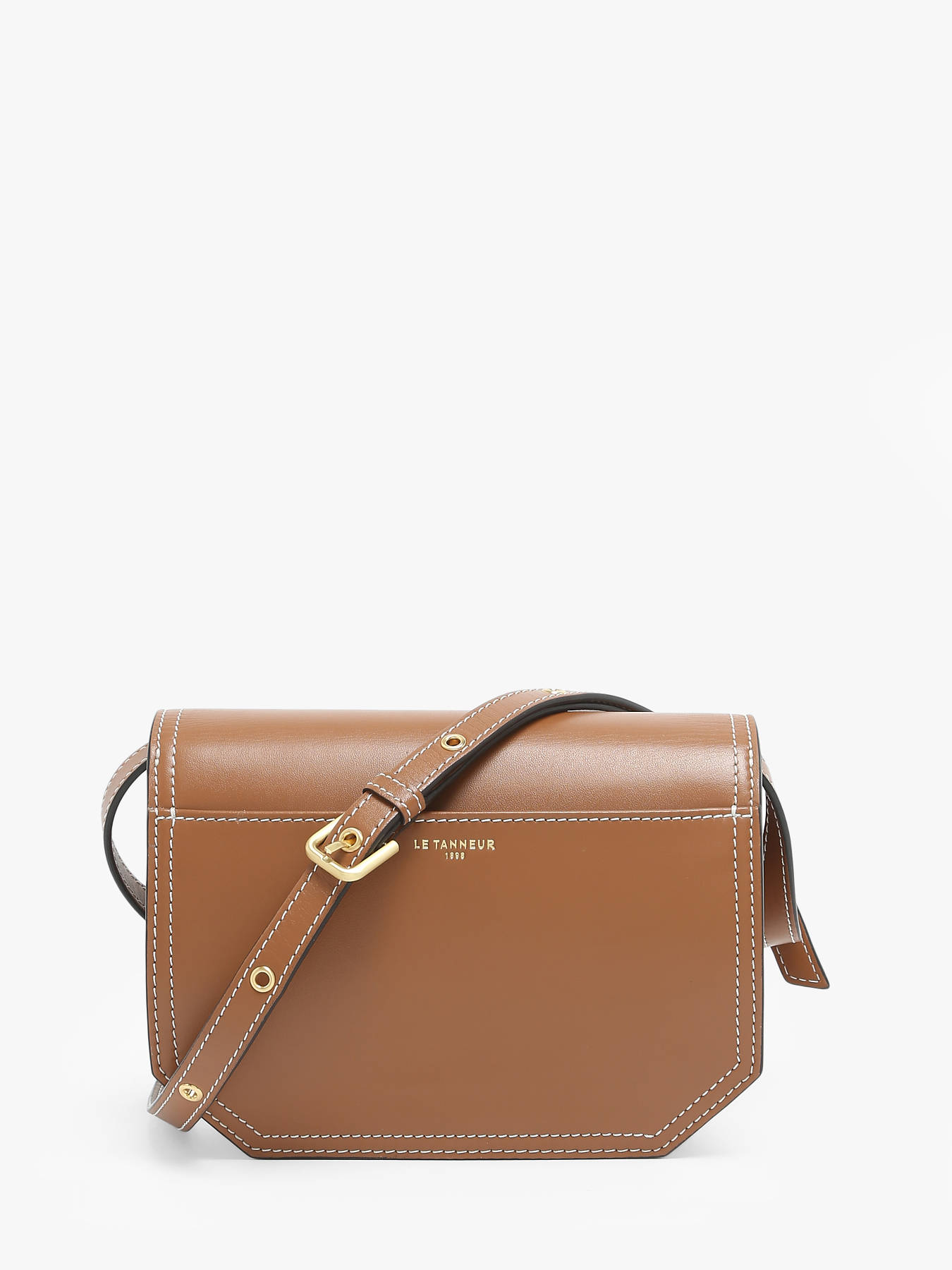 Sac bandoulire Rose cuir LE TANNEUR