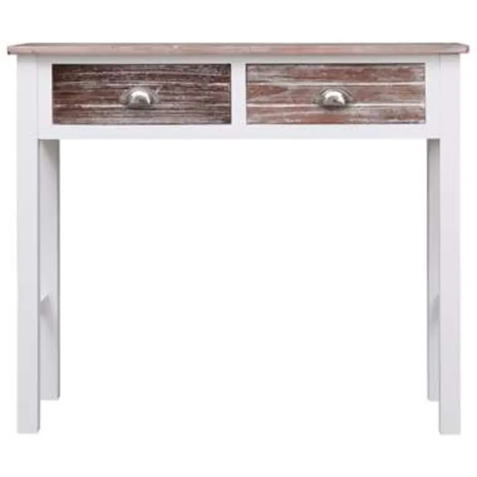 vidaXL - Wandtafel - Bruin - Hout