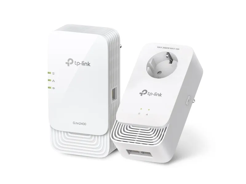 TP-Link PGW2440 KIT, 1428 Mbit/s, IEEE 802.11a, IEEE 802.11ac, IEEE 802.11ax, IEEE 802.11b, IEEE 802.11g, IEEE 802.11n, Type E / F, Gigabit Ethernet, 10,100,1000 Mbit/s, Wi-Fi 6 (802.11ax)