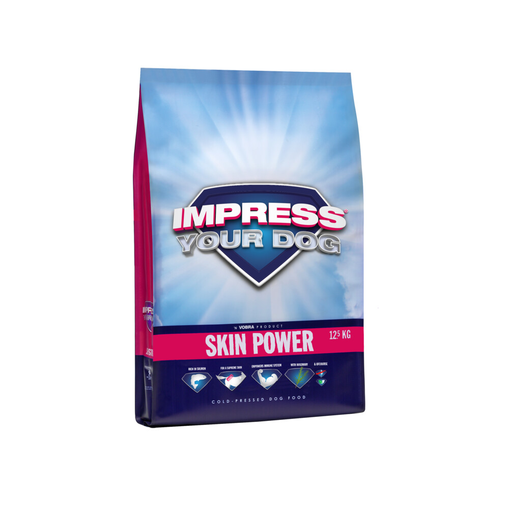 Impress Your Dog Hondenvoer Adult Skin Power12,5 kg