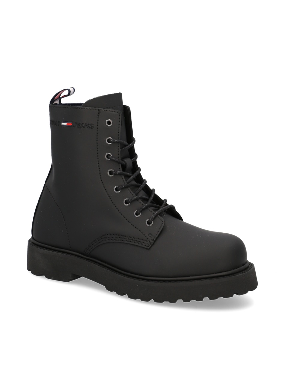 LEATHER LACE UP BOOT
