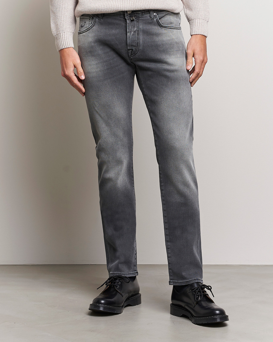 Jacob Cohën Nick 622 Slim Fit Stretch Jeans Black Medium Wash