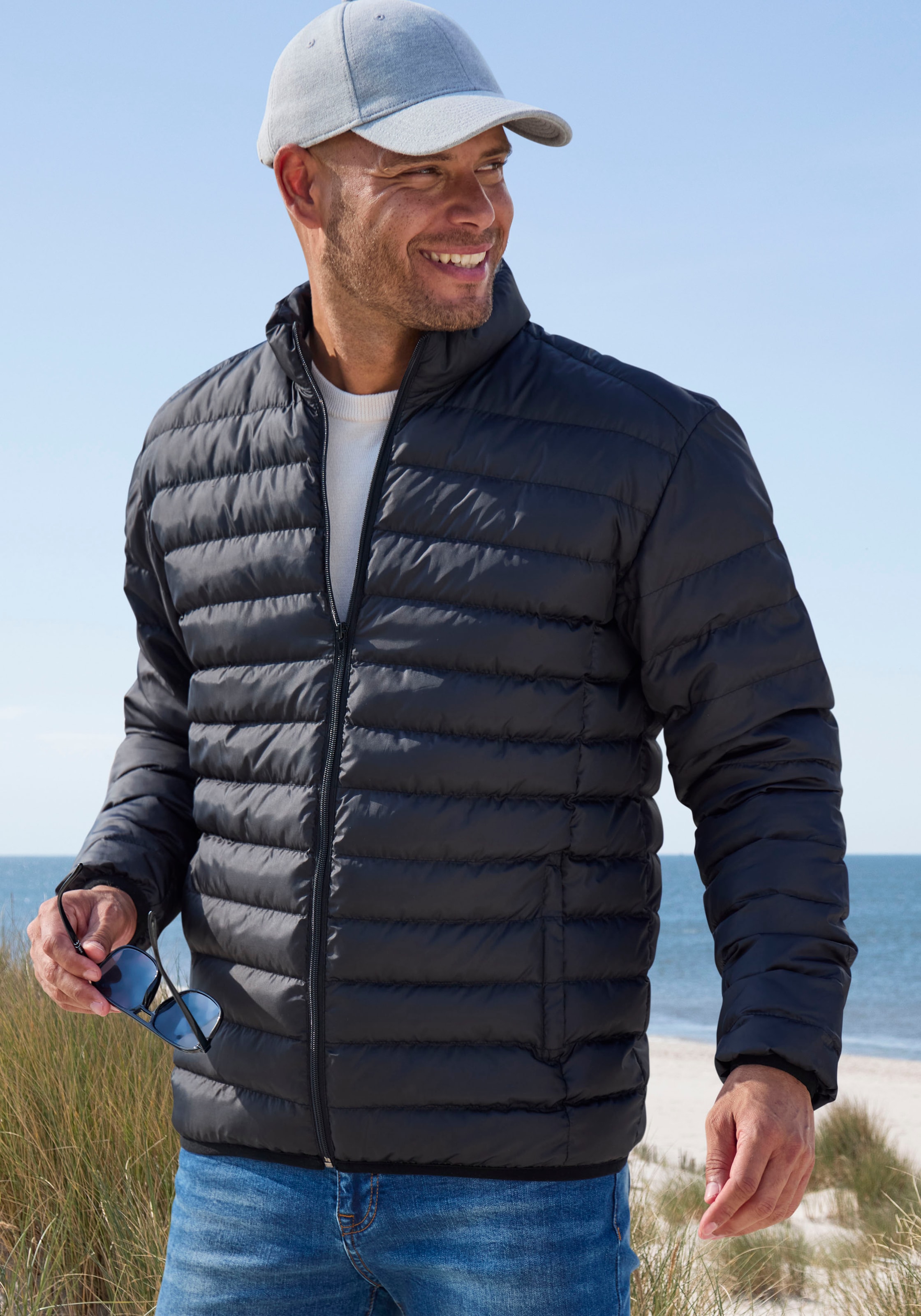 H.I.S Steppjacke ohne Kapuze leicht und gut zu verstauen