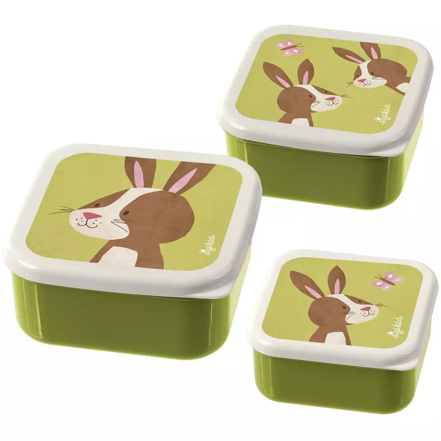 Sigikid Minirucksack & Lunchset grün