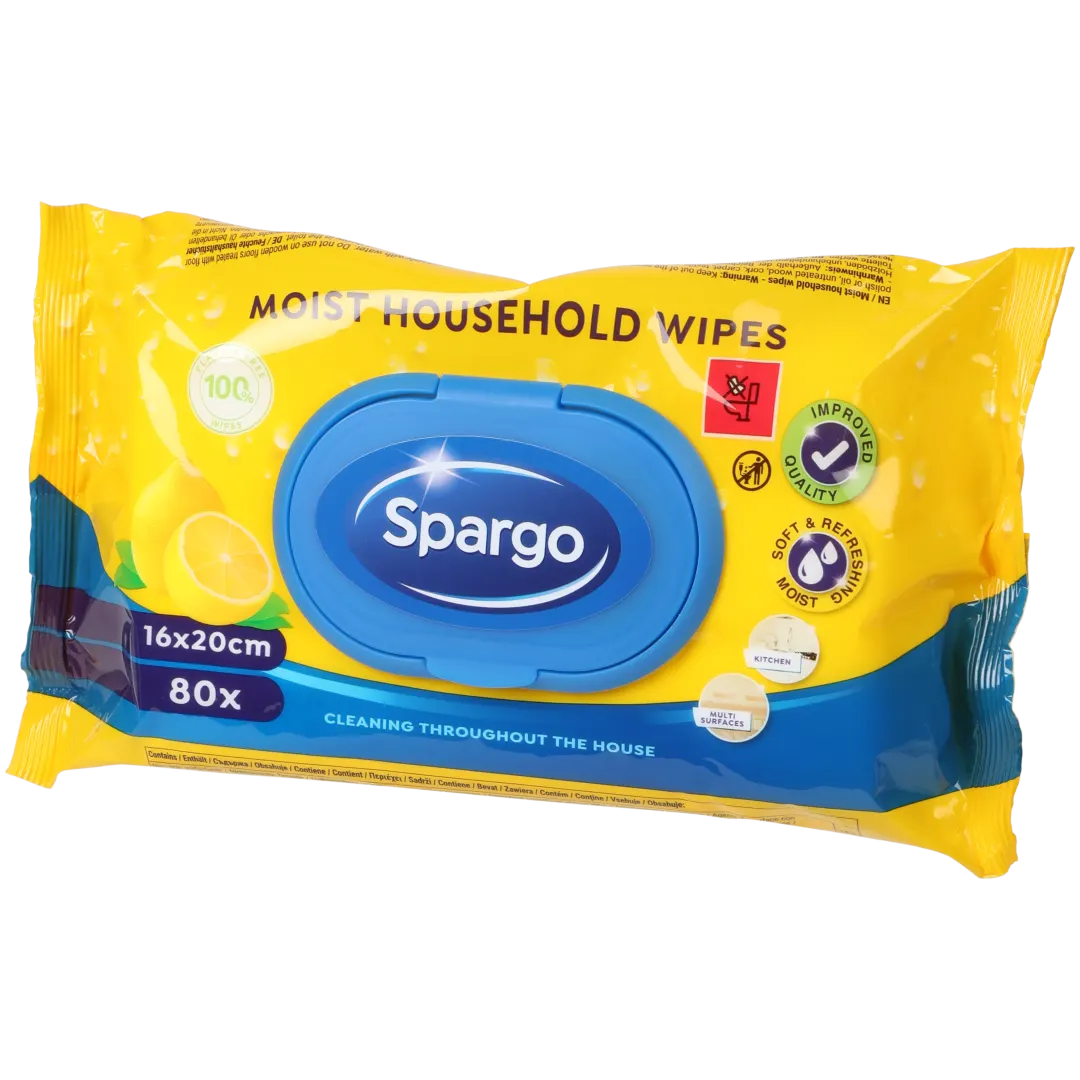 Lingettes ménagères humides Spargo