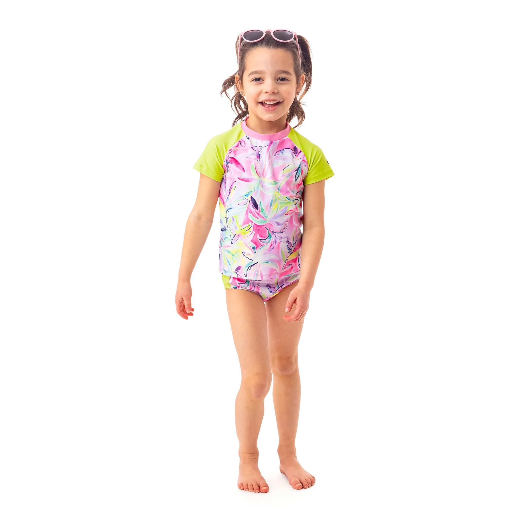 Nanö Maillot UV 2 Pièces UV Palm Beach 4-6ans
