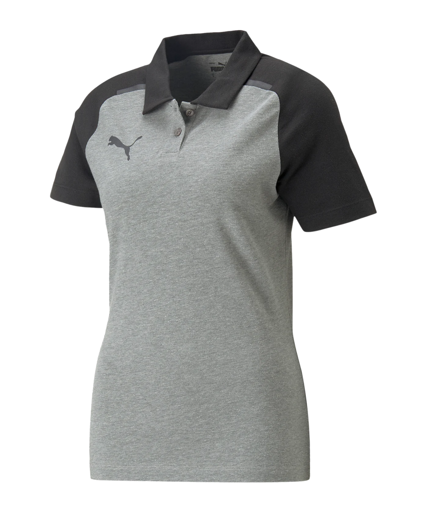 PUMA teamCUP Poloshirt Damen Grau F13