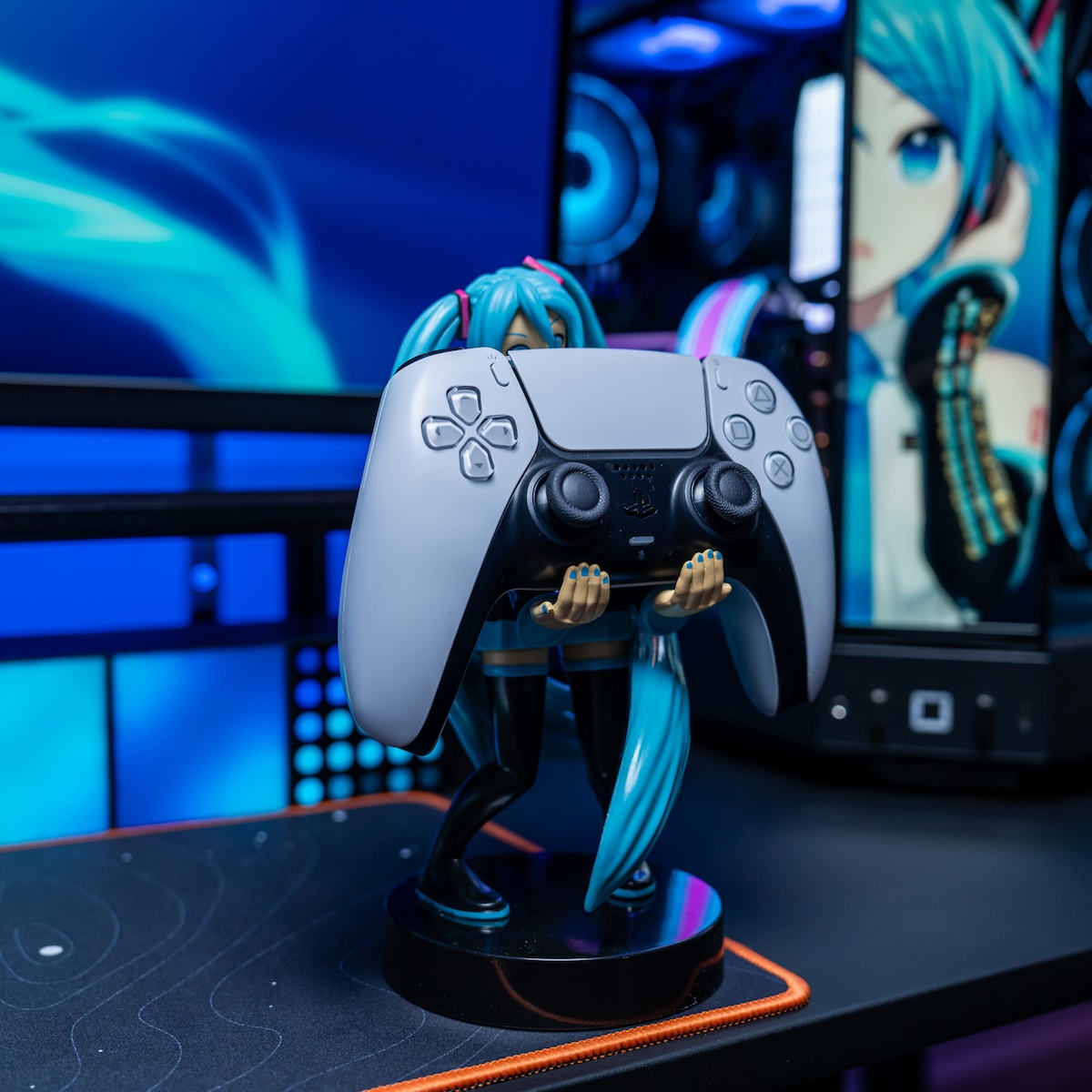 Cable Guys smarttelefon-/kontrollerholderfigur (Hatsune Miku)