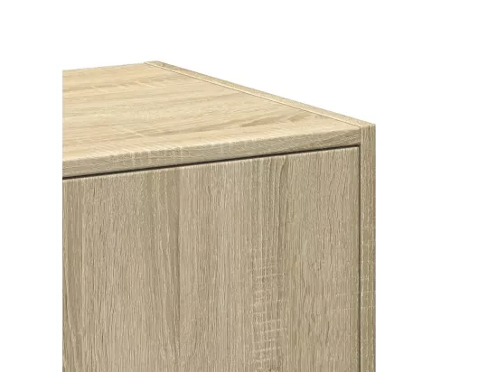 Armoire d'apothicaire chêne sonoma 30x41x118 cm bois ingénierie