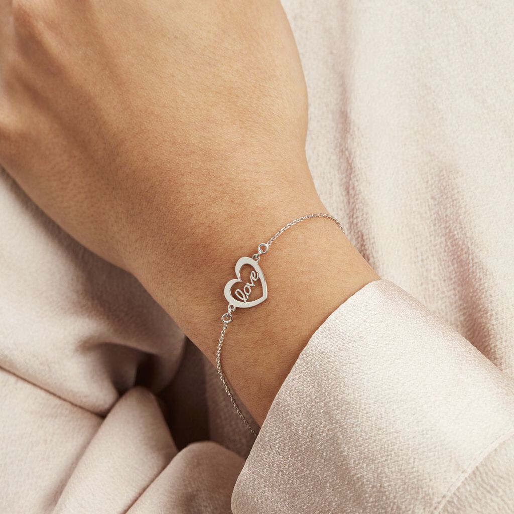 Bracelet Lovia Argent Blanc