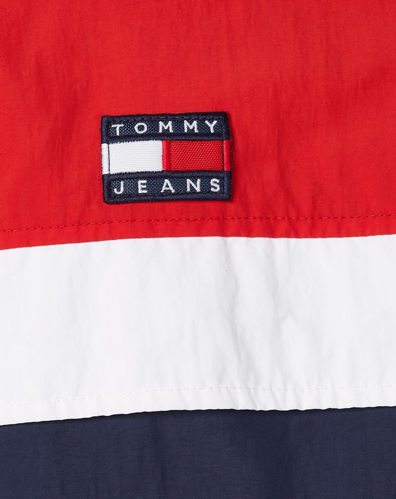 Tommy Jeans Blouson Chicago Colorblock bleu/blanc/rouge