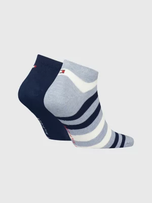 Conjunto de 2 Meias Listradas para Tênis