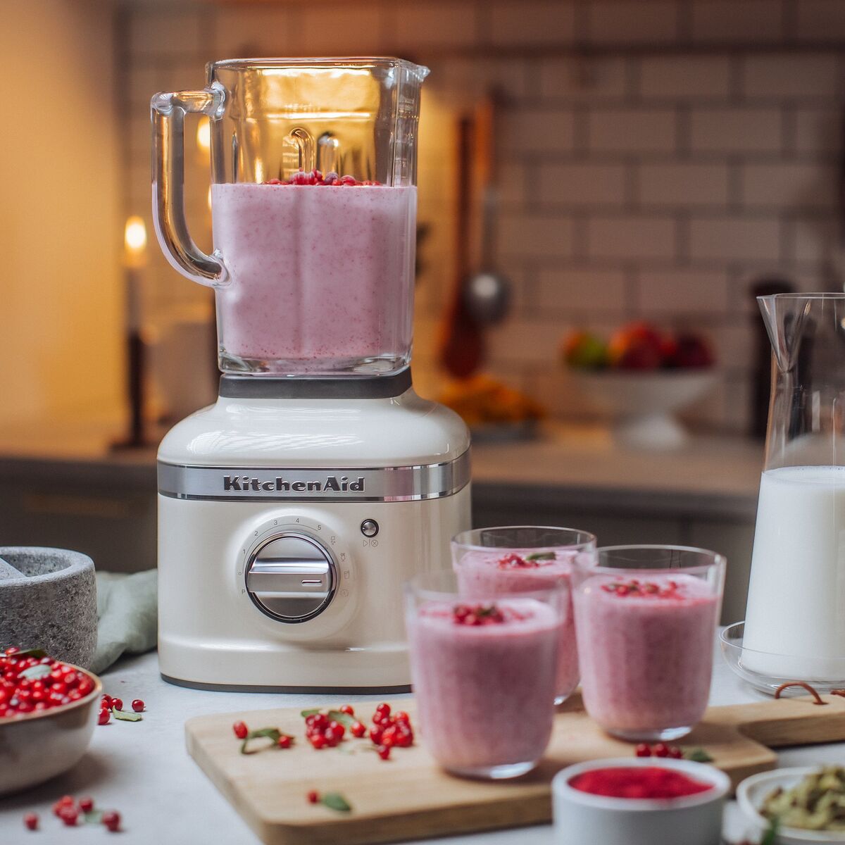 Artisan K400 Blender, Creme