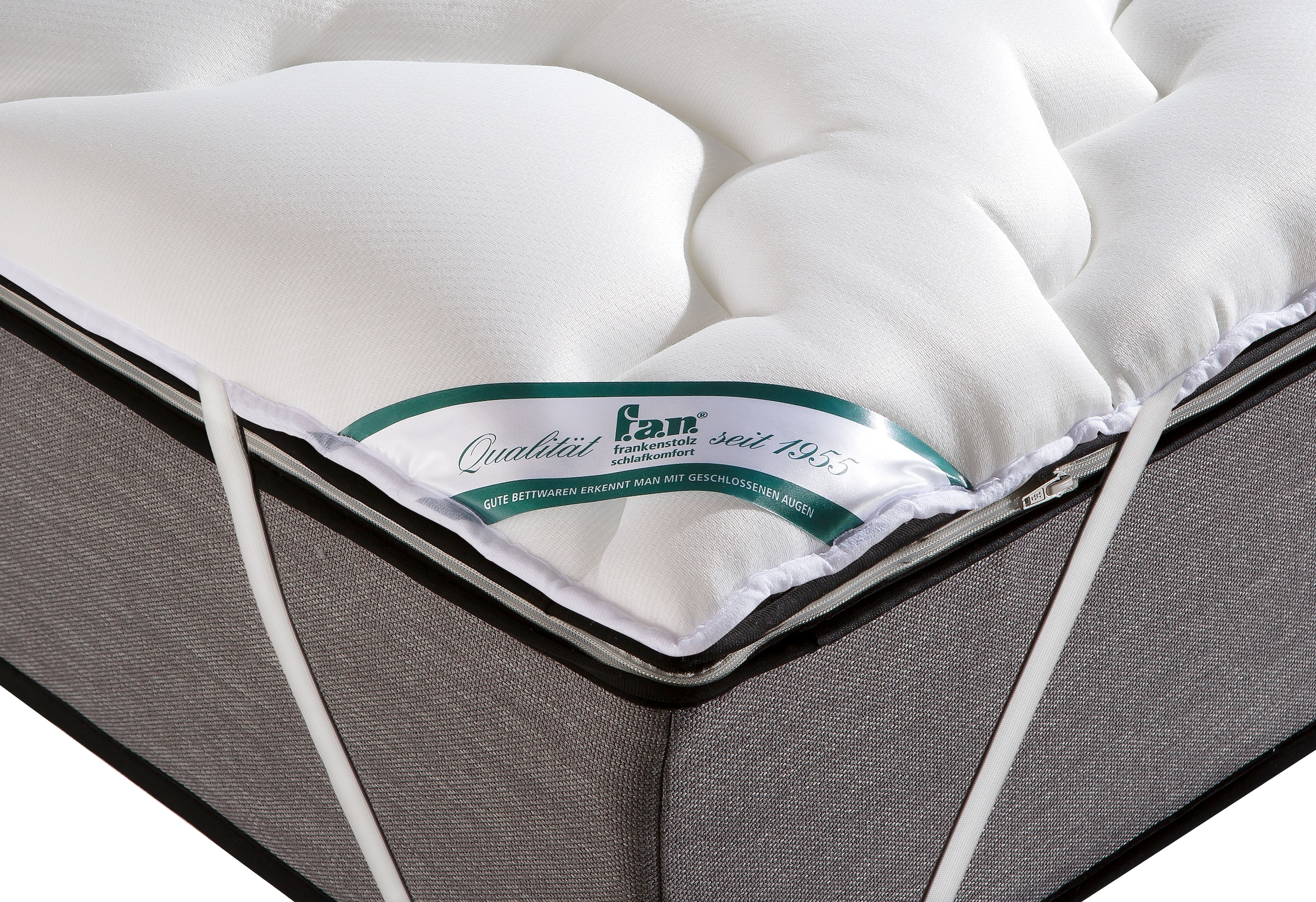 fan Matratzenauflage »Boxspring, Boxspring Matratzenauflage« Auflage für Matratzen in 80x200, 180x200, 200x200 und weiteren Grössen