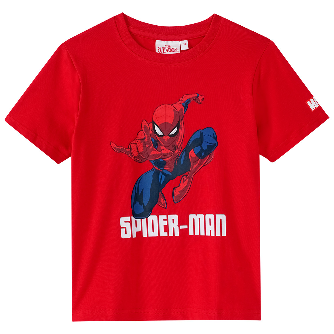Topolino MARVEL Avengers T-Shirt mit Bio-Baumwolle rot