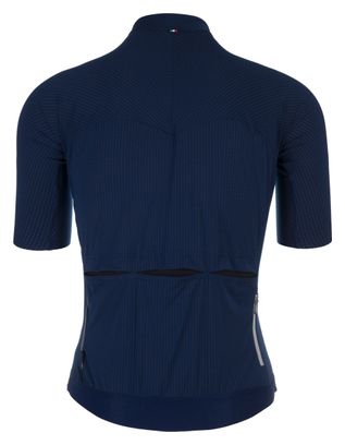 Maillot Manches Courtes Q36.5 Pinstripe PRO Bleu Navy