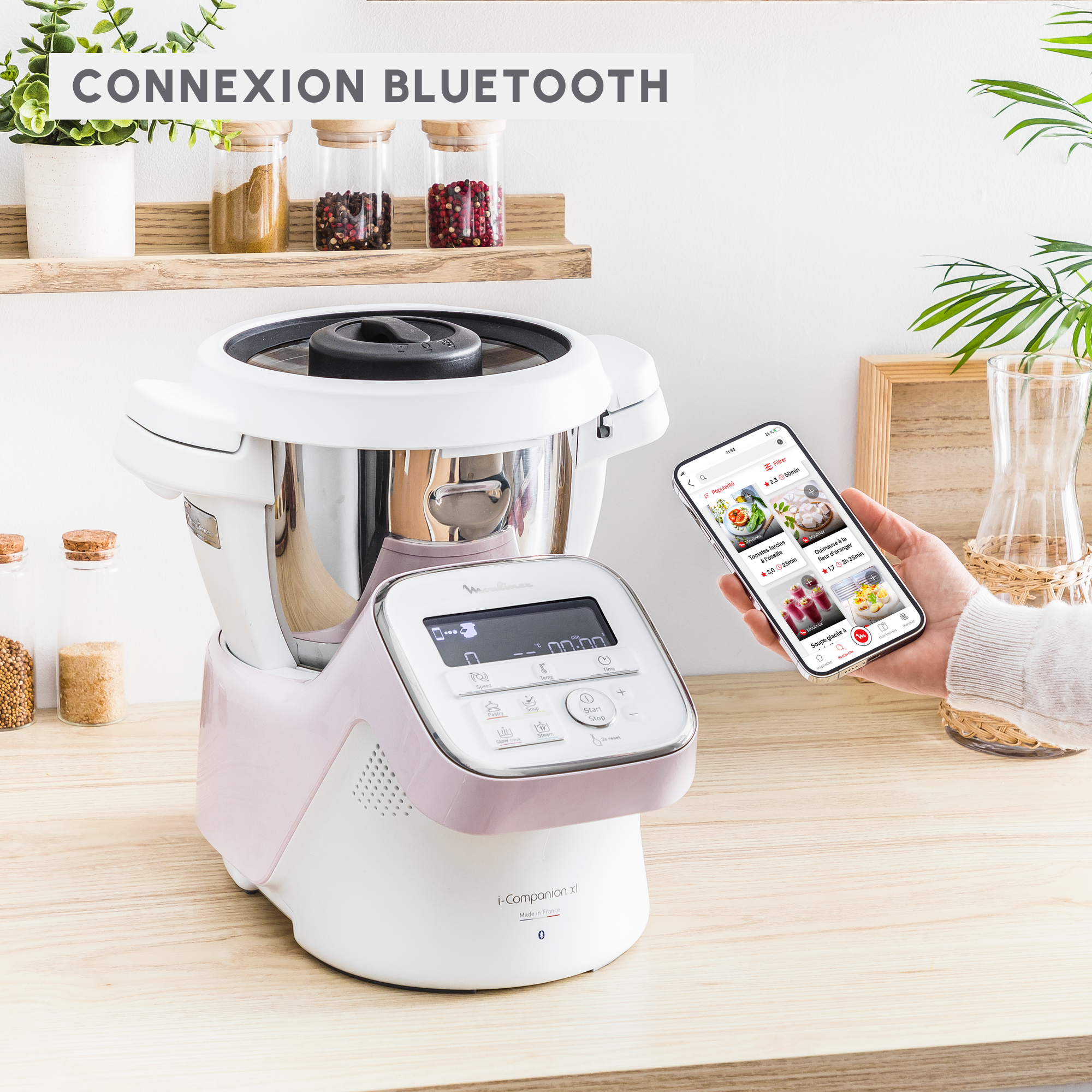 I Companion XL, Robot cuiseur multifonction connecté, kit pâtisserie