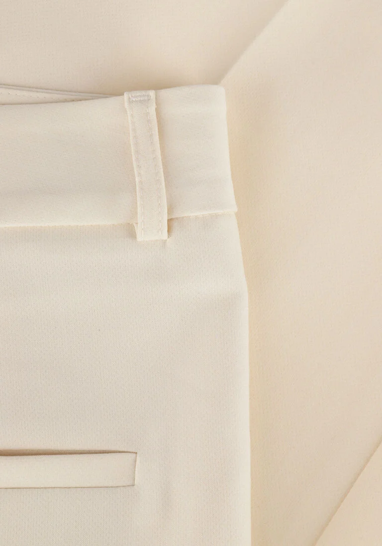 SELECTED FEMME zand selected femme pantalon slfrita mw wide pant