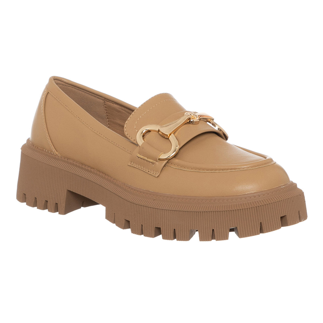 Loretta by Loretta Mocassins Jenn cognac