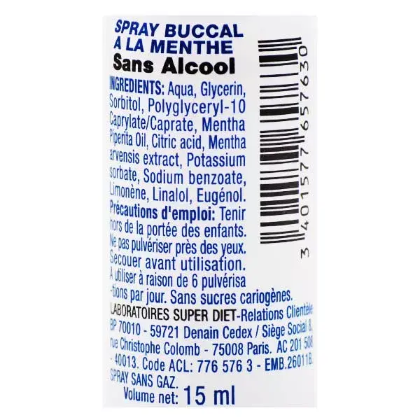 Ricqles Spray Refrescante para Hálito sem Álcool 15ml