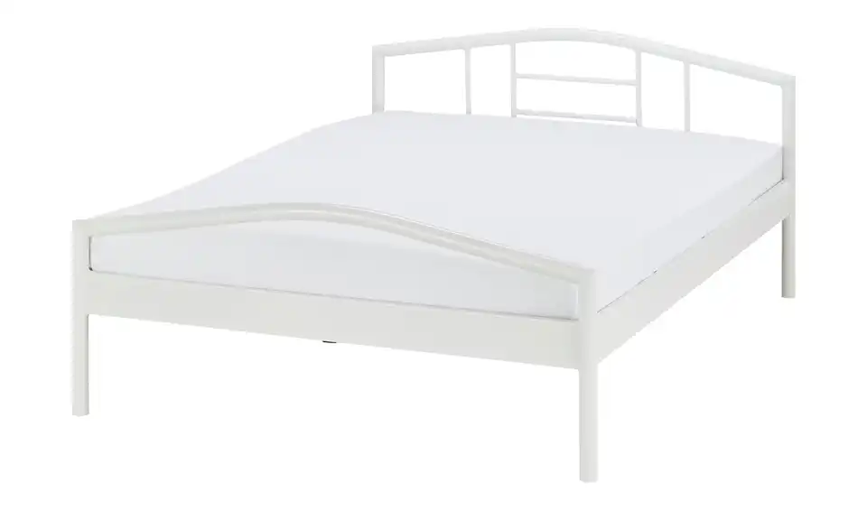 Metallbett Arena Weiß 200 cm 140 cm