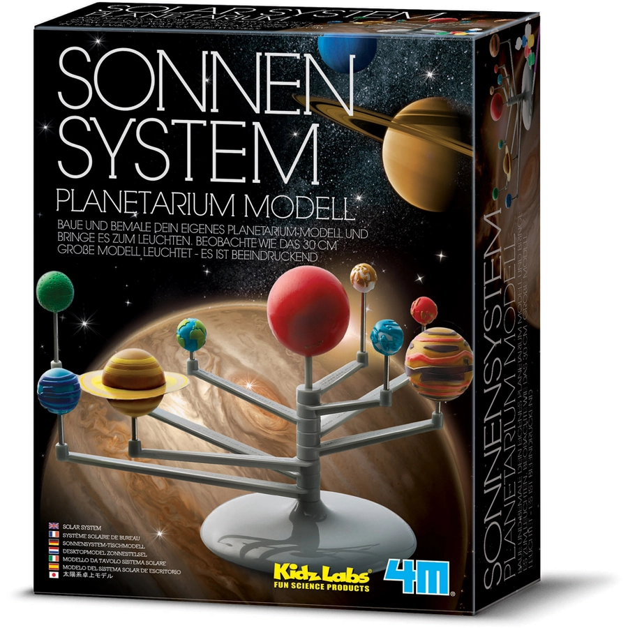 4M KidzLabs - Planetarium Modell - Sonnensystem Mehrfarbig