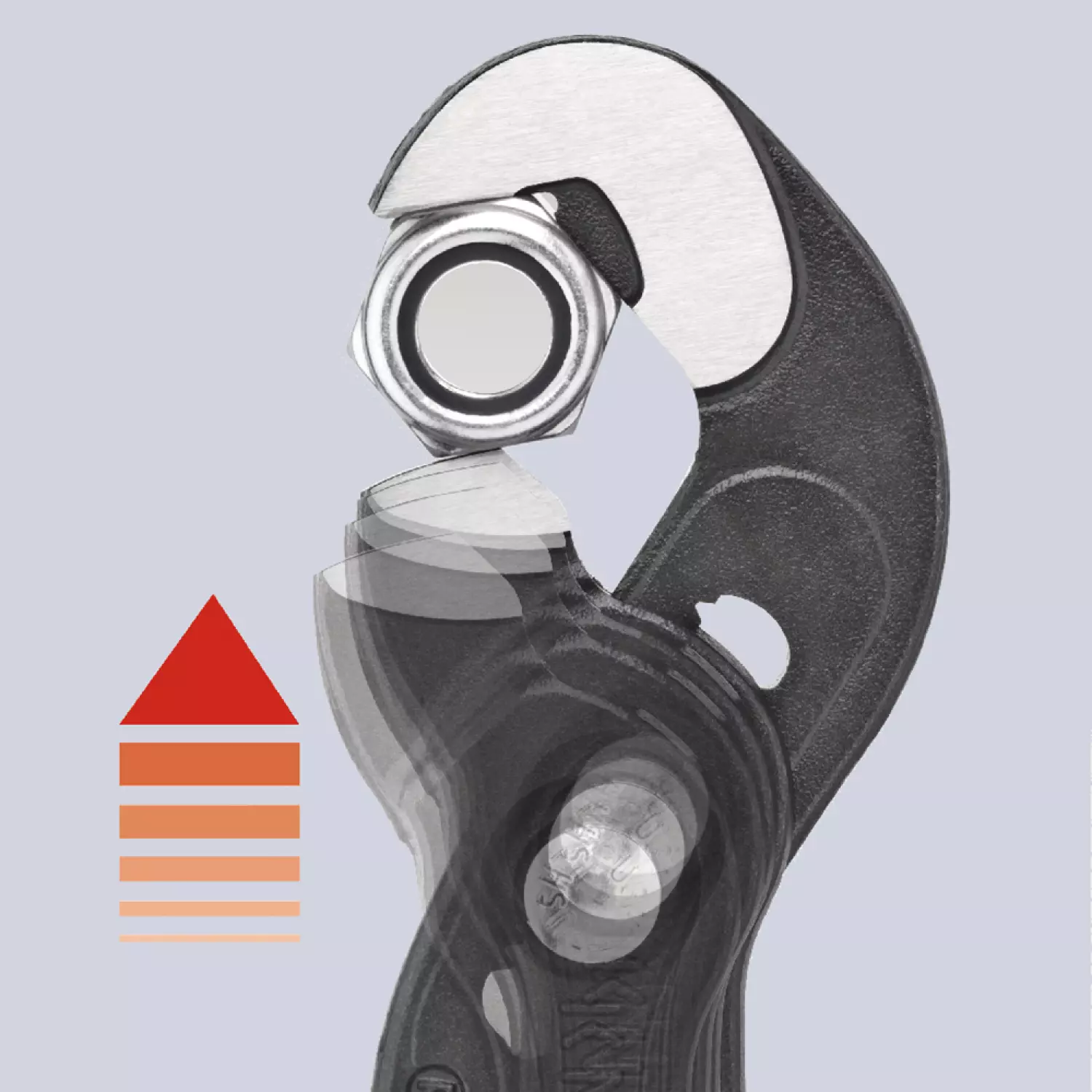 Knipex 87 41 250 RAPTOR Verstelbare moerentang - 250mm