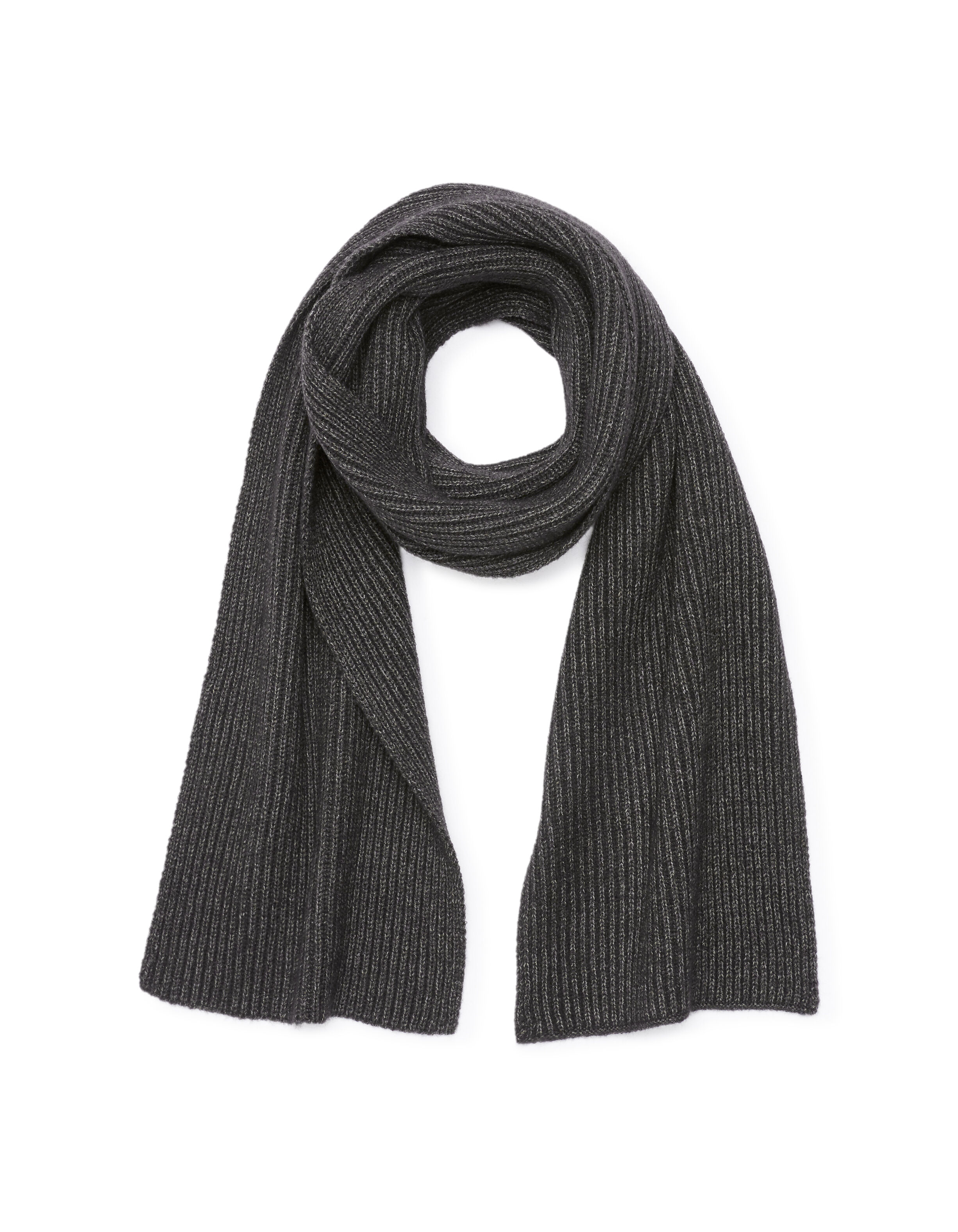 Echarpe en maille - anthracite