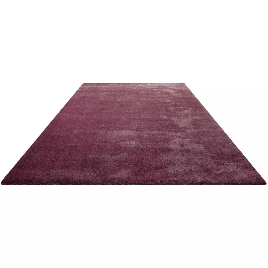 Homie Living Hochflorteppich Sienna bordeaux