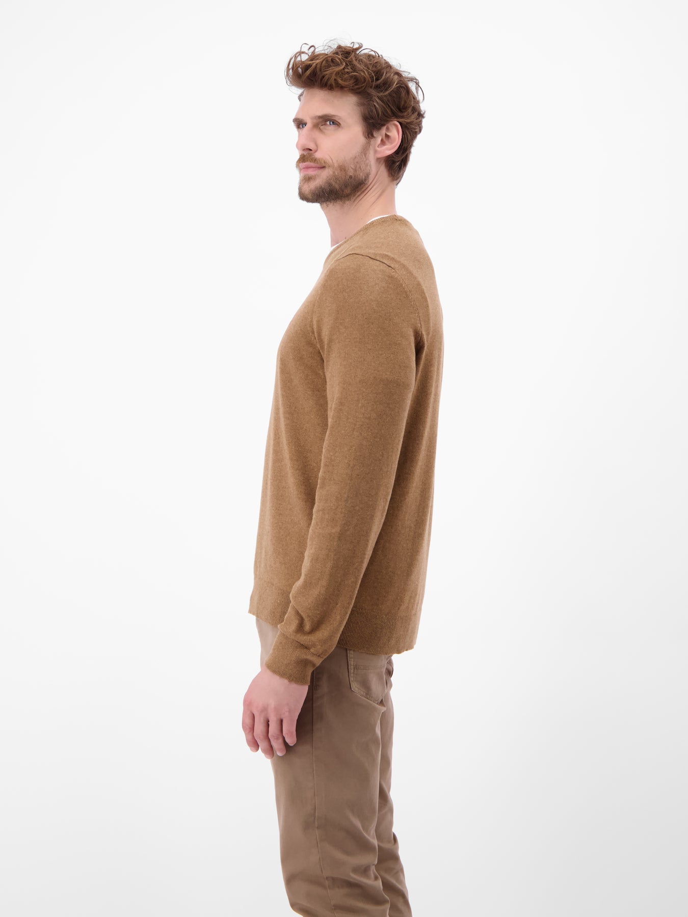 Herren Basic Strickpullover