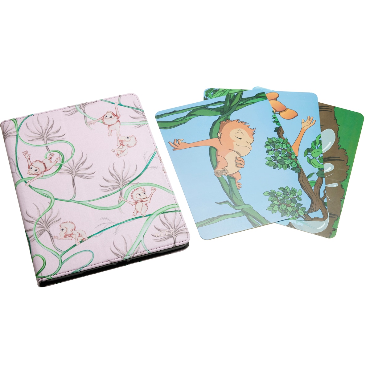 KEEP iPad 10,2” / iPad Air 10,5” deksel for barn (rosa)