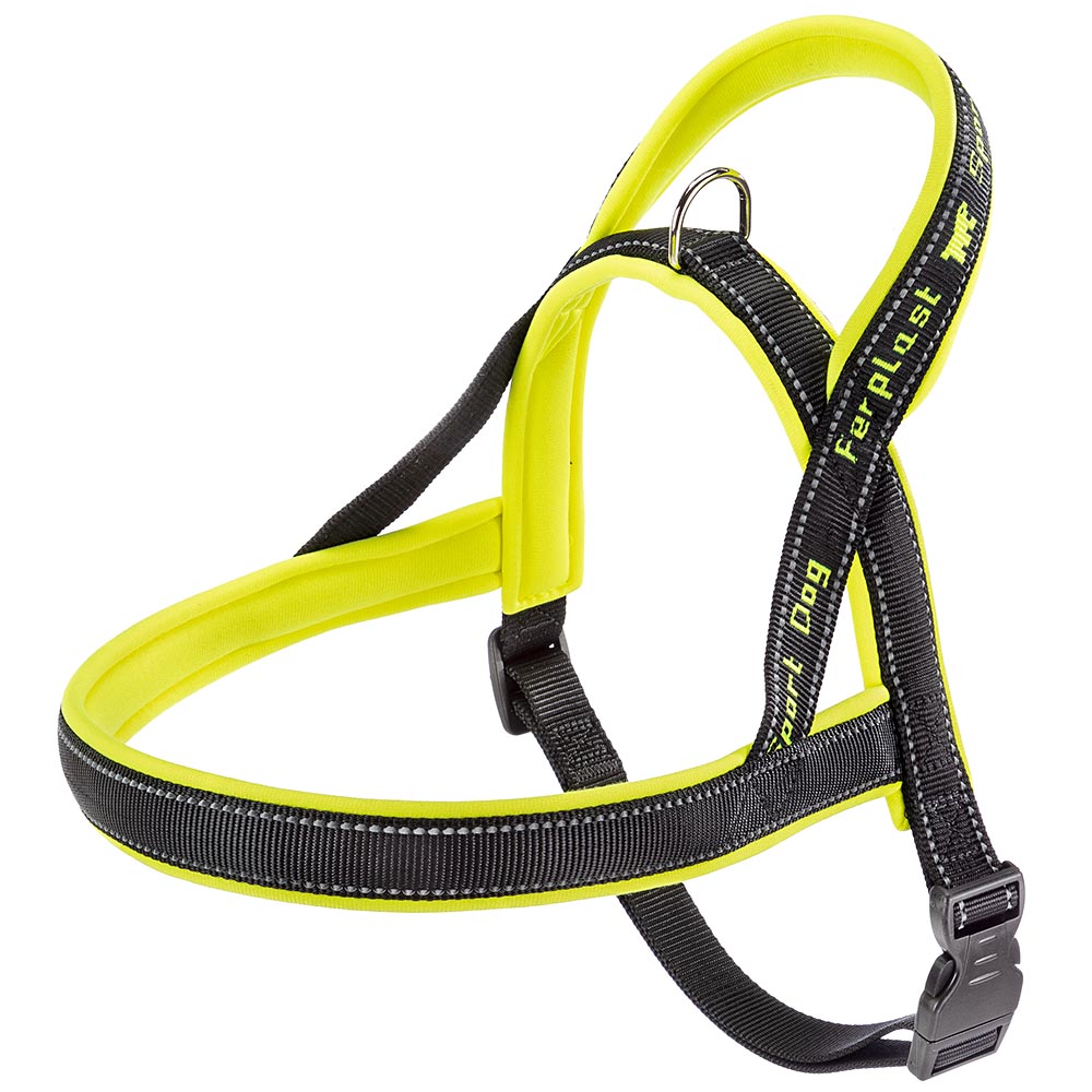Ferplast harnais de type suédois pour chiens sport dog p large, adaptabilité parfaite, rembourrage souple, coutures
