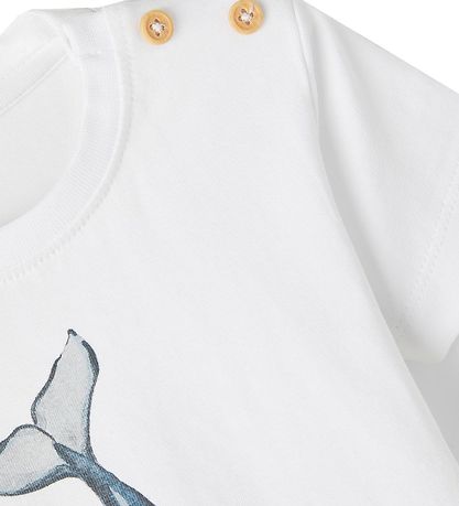 Name It T-Shirt - NbmFogat - Bright White