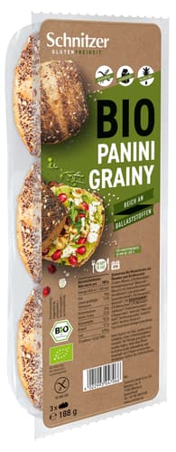 Schnitzer BIO Panini Grainy glutenfrei