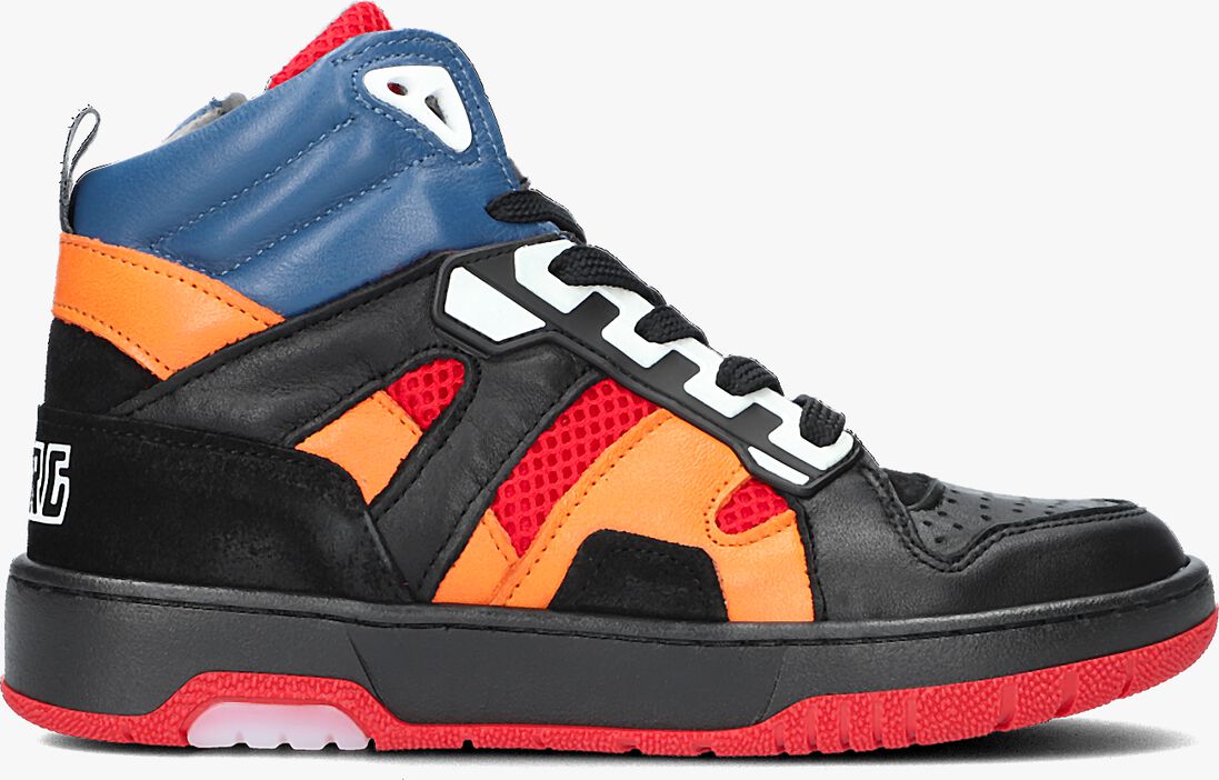 RED-RAG zwarte red-rag hoge sneaker 13679