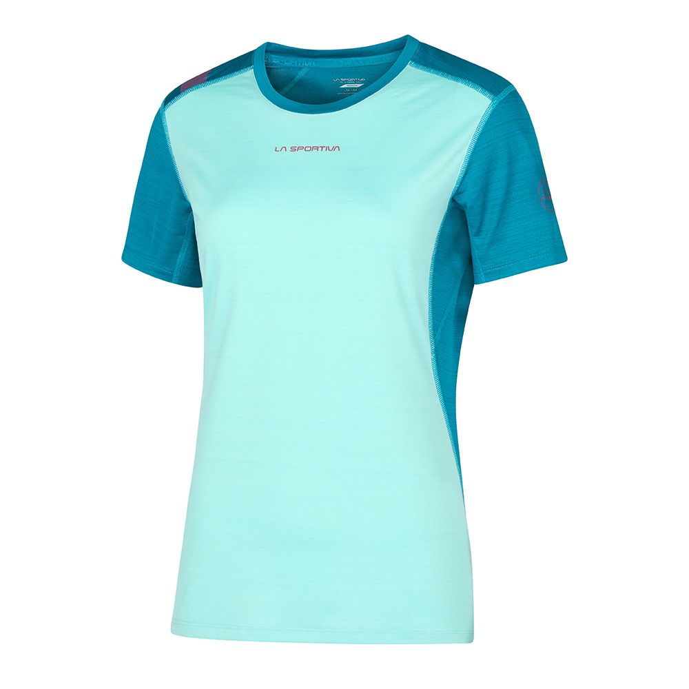 La Sportiva SUNFIRE - Maillot Femme turquoise/crystal