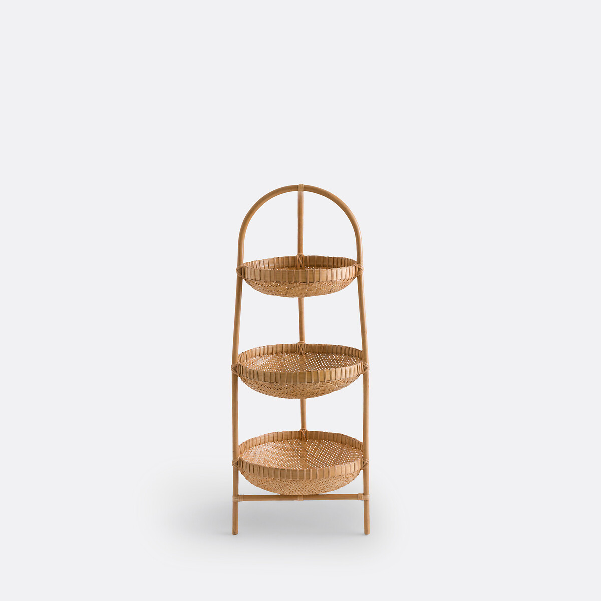 LA REDOUTE INTERIEURS<br>Etagère com 3 cestos em rattan e bambu, Jyska