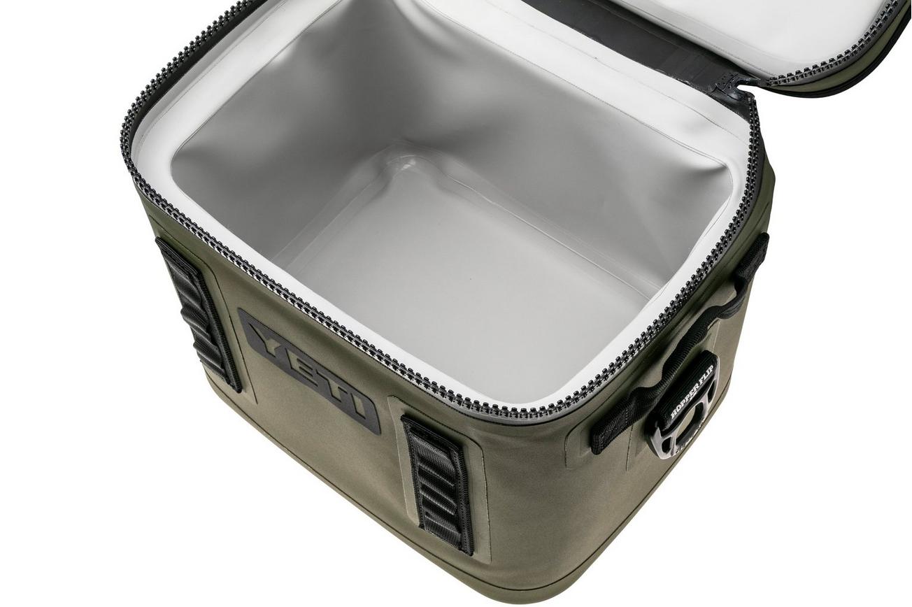 Yeti Hopper Flip 12L Cooler Bag, Olive Green, koeltas met schouderband