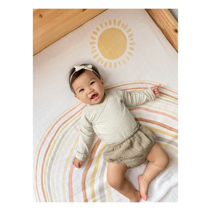 aden + anais Maxi-langes Keep Rising - Pack de 4 | Ocre