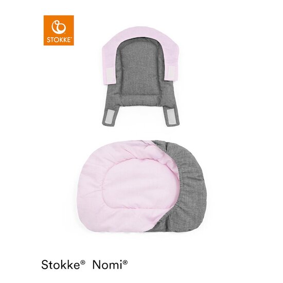Coussin Nomi®   Gris Rose        de               Stokke®