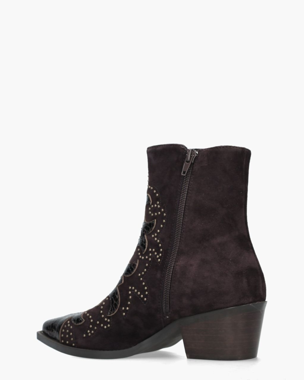 Vivian Ray Carlotta Aubergine Dames Enkelboots