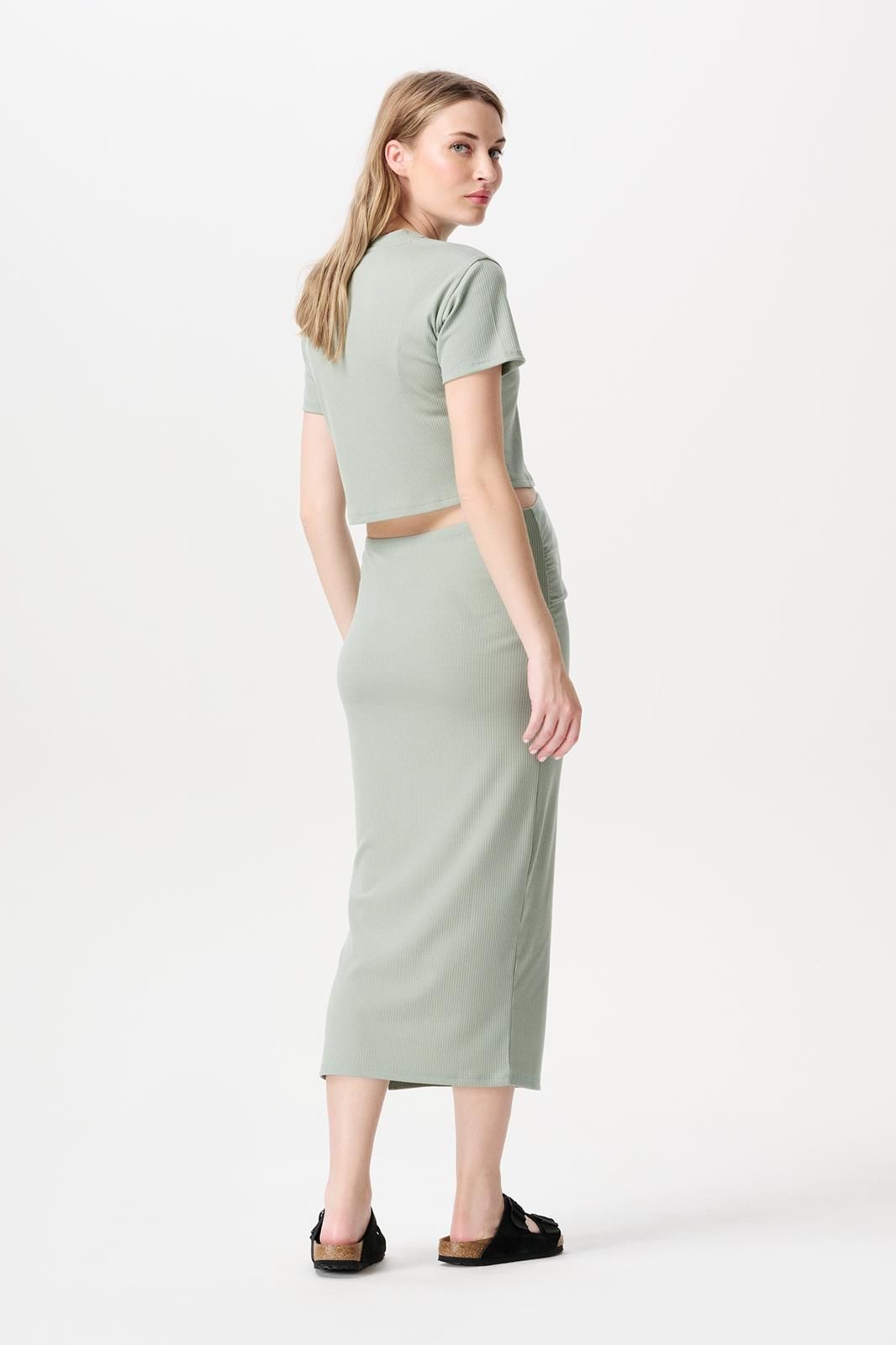 Noppies Maternity Rok Vija - Iceberg Green