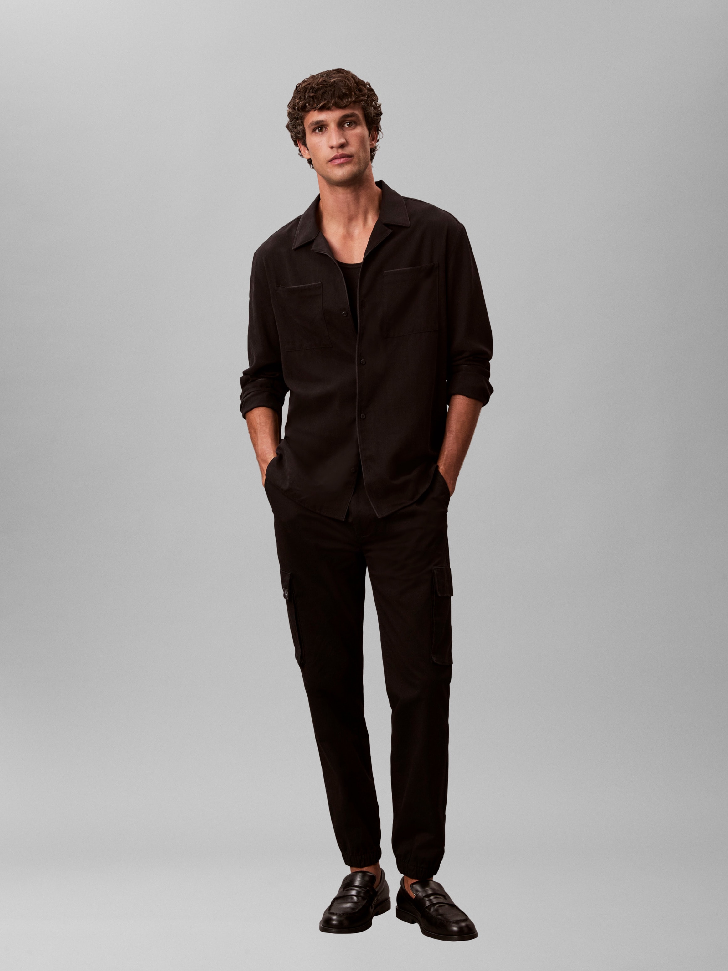 Calvin Klein Jeans Cargohose  elastischer Bund, Skinny fit, Cargotaschen