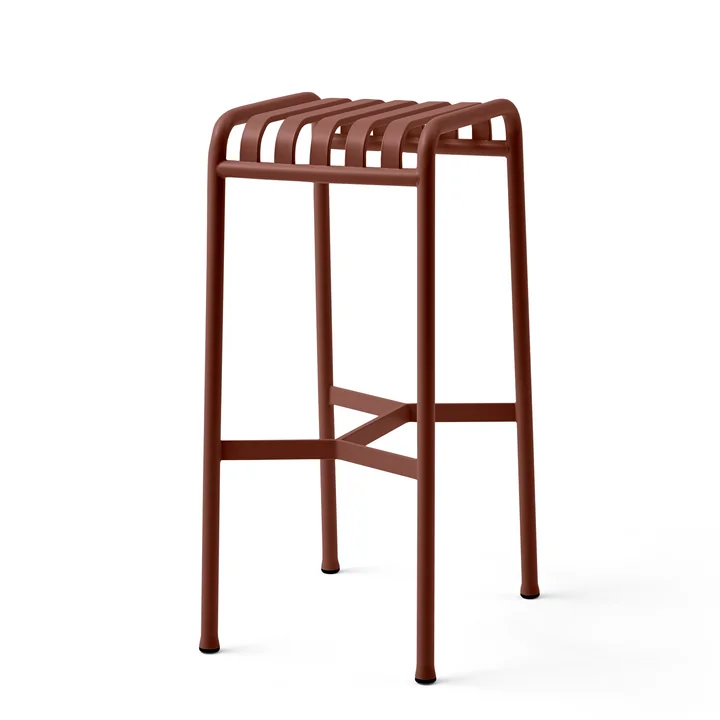 HAY - Palissade Barhocker, iron red