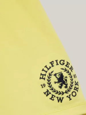 Camiseta com o logotipo do brasão da Varsity TH