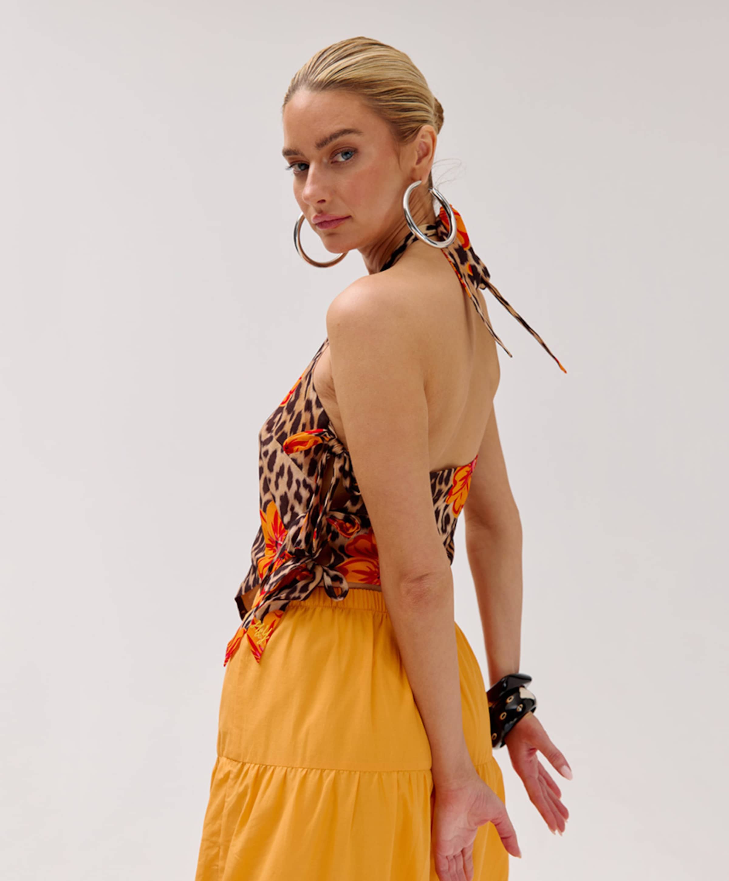 Harper & Yve Dames top bruin