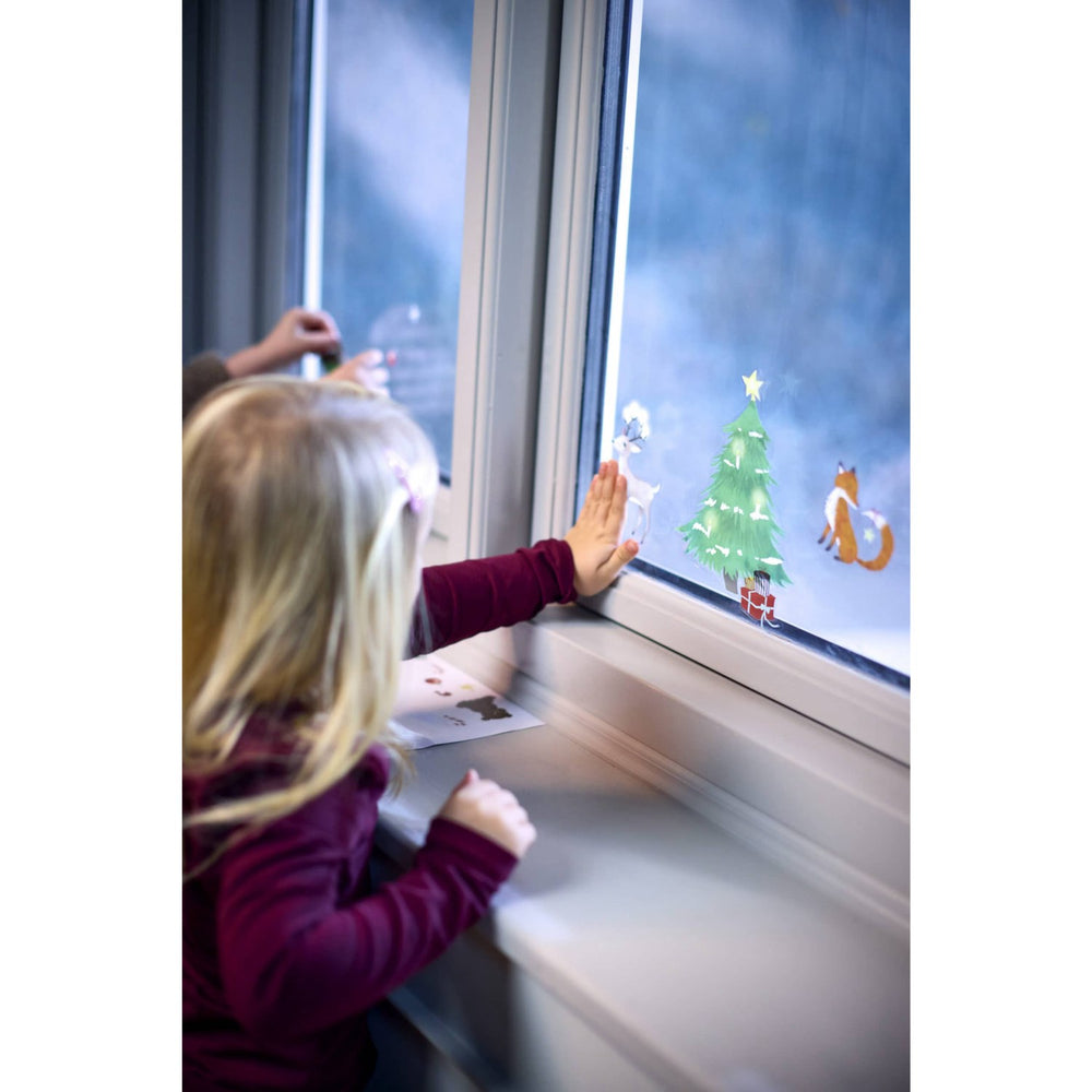 Køb FILIBABBA Forest Friends Window Stickers Wonderful Winter