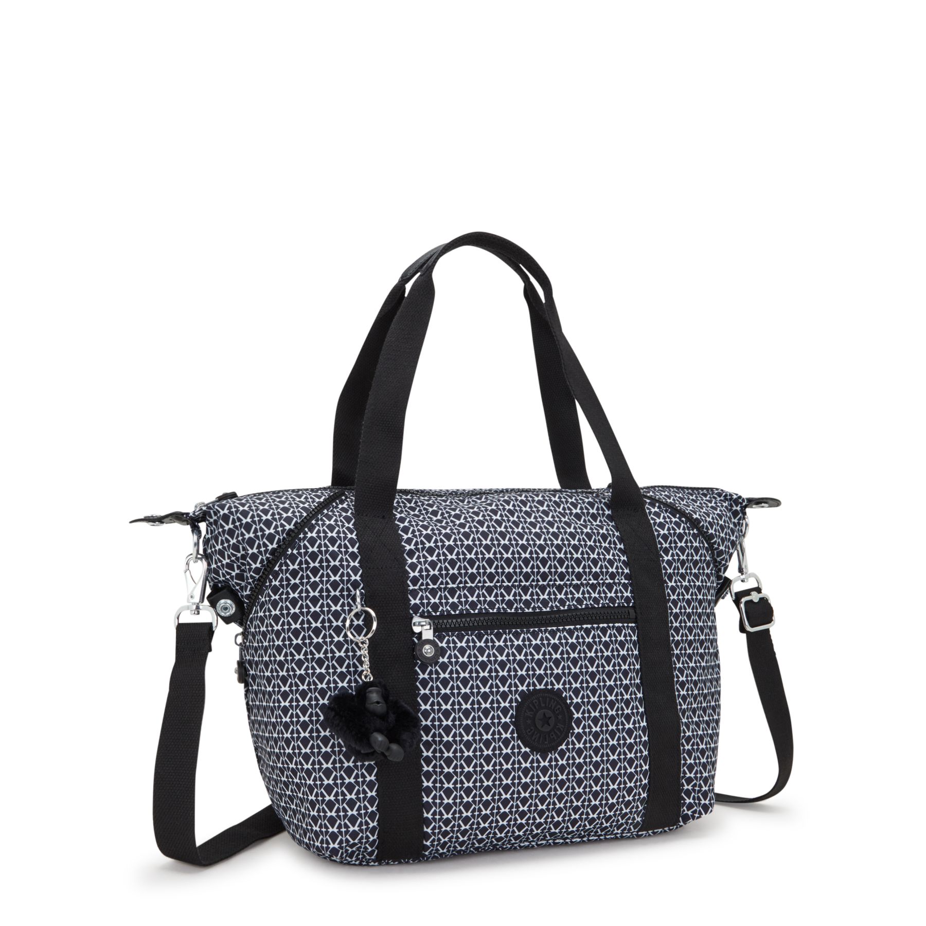 ART Grand sac à main avec sangles détachables - Signature Print